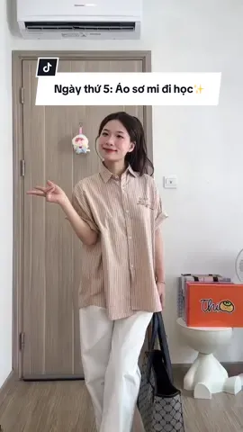 Phần 5 | Áo sơ mi đi học ạaa✨💞 #aosomi #aosomidihoc #aosomidihocfromrong #OOTD #365ngayvoi365oufitskhacnhau #quynhanhlendo 