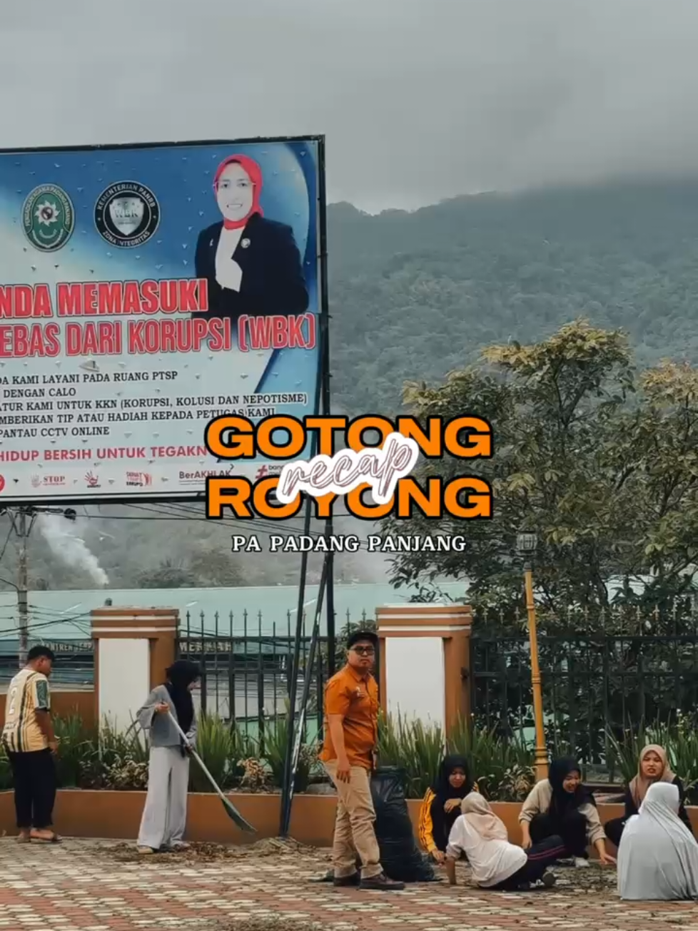Pengadilan Agama Padang Panjang Adakan Goro Bersama dalam rangka Jum'at Bersih pada tanggal 25 juli 2025