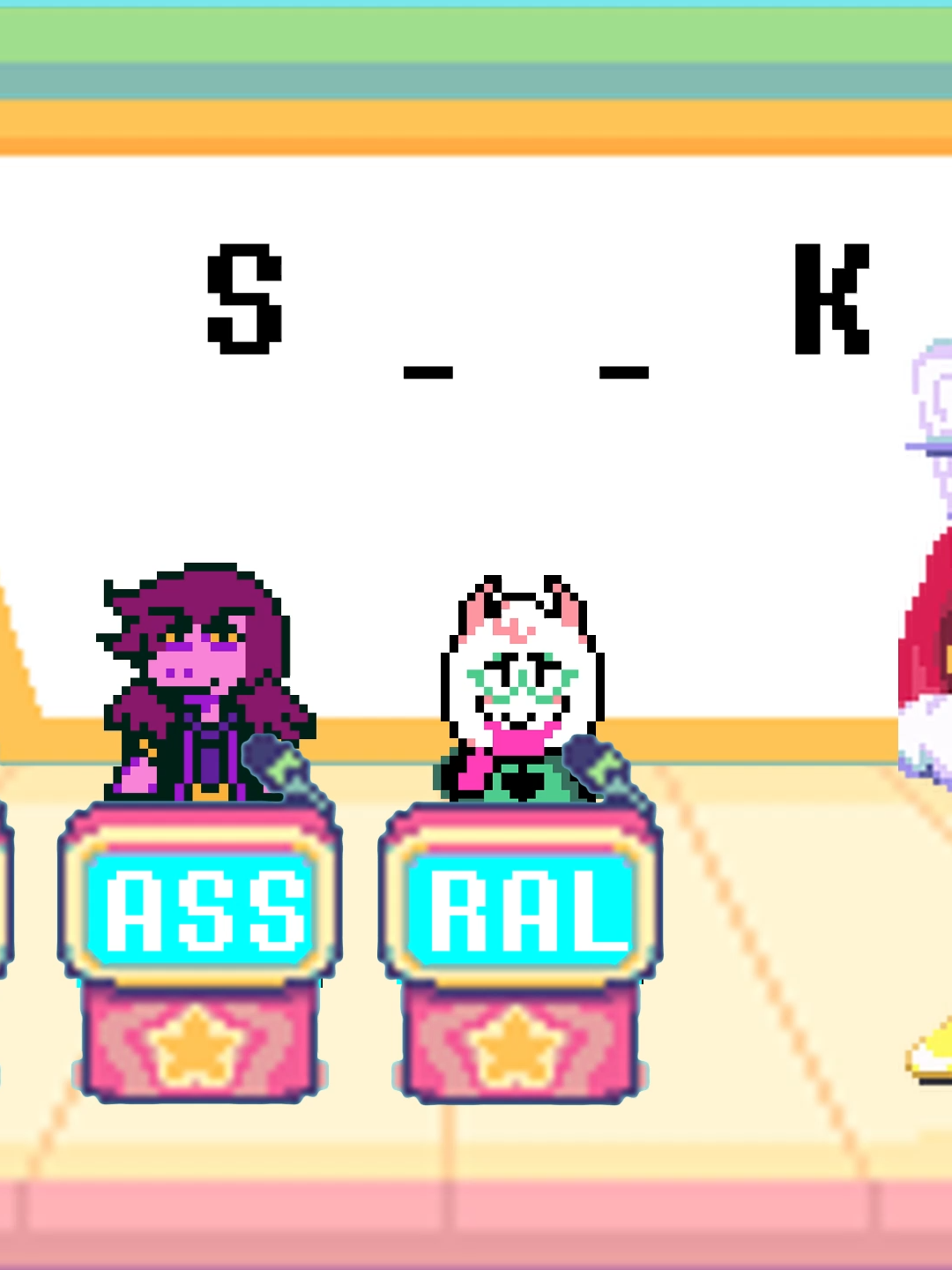 THE BOARD, PLEASE! | go show love for suselle soldier @sugarlover1225  #deltarune #deltarunetomorrow #agendarune #tenna #deltarunesusie #ralsei #deltarunekris