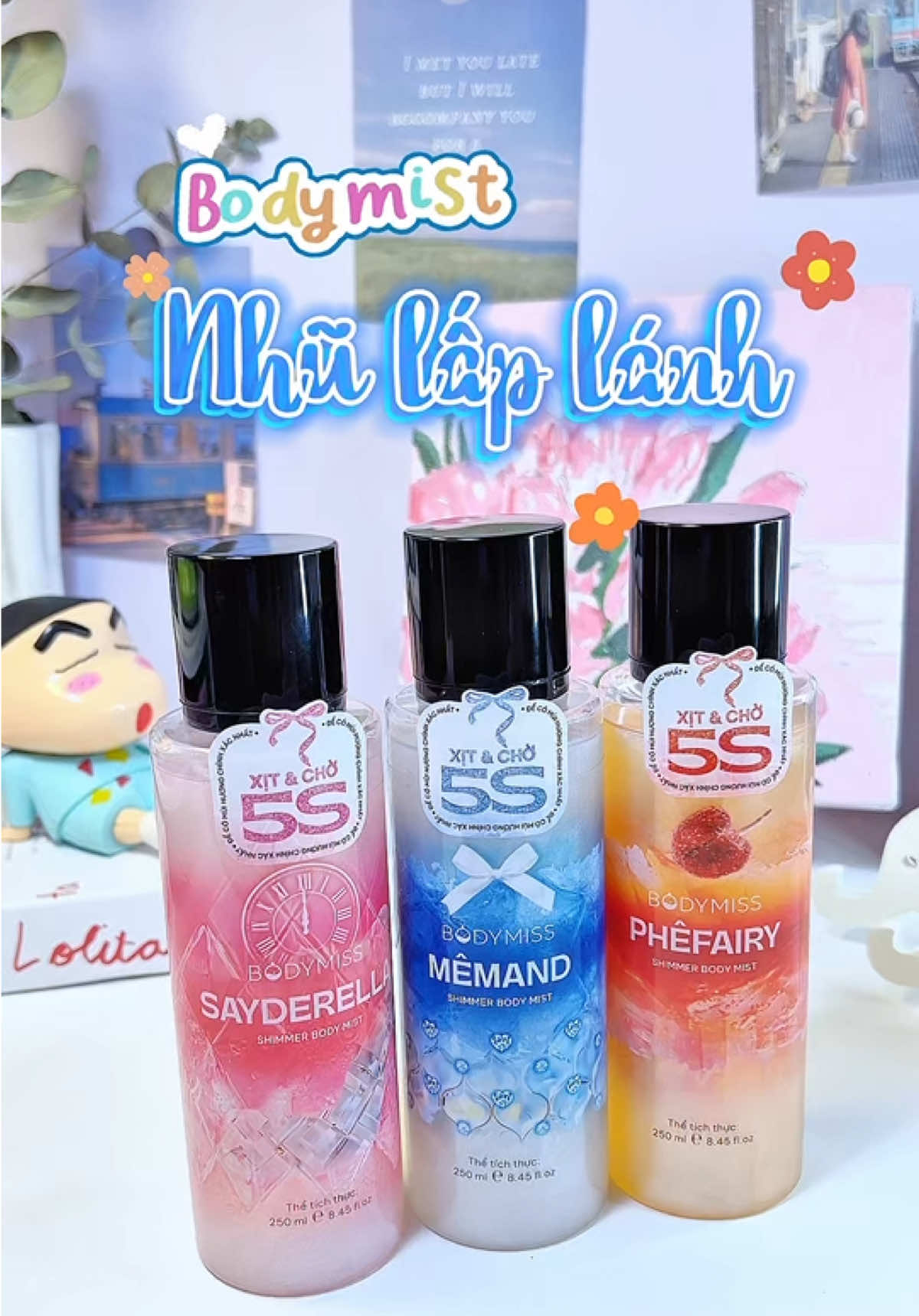 Mùi thì mê, nhũ thì đẹp, giá thì quá hờ.i PHẢI MÚ.C #Bodymistnhueherb #bodymistnhlap #bodymiste #Hongcan #Hongcanunboxing 