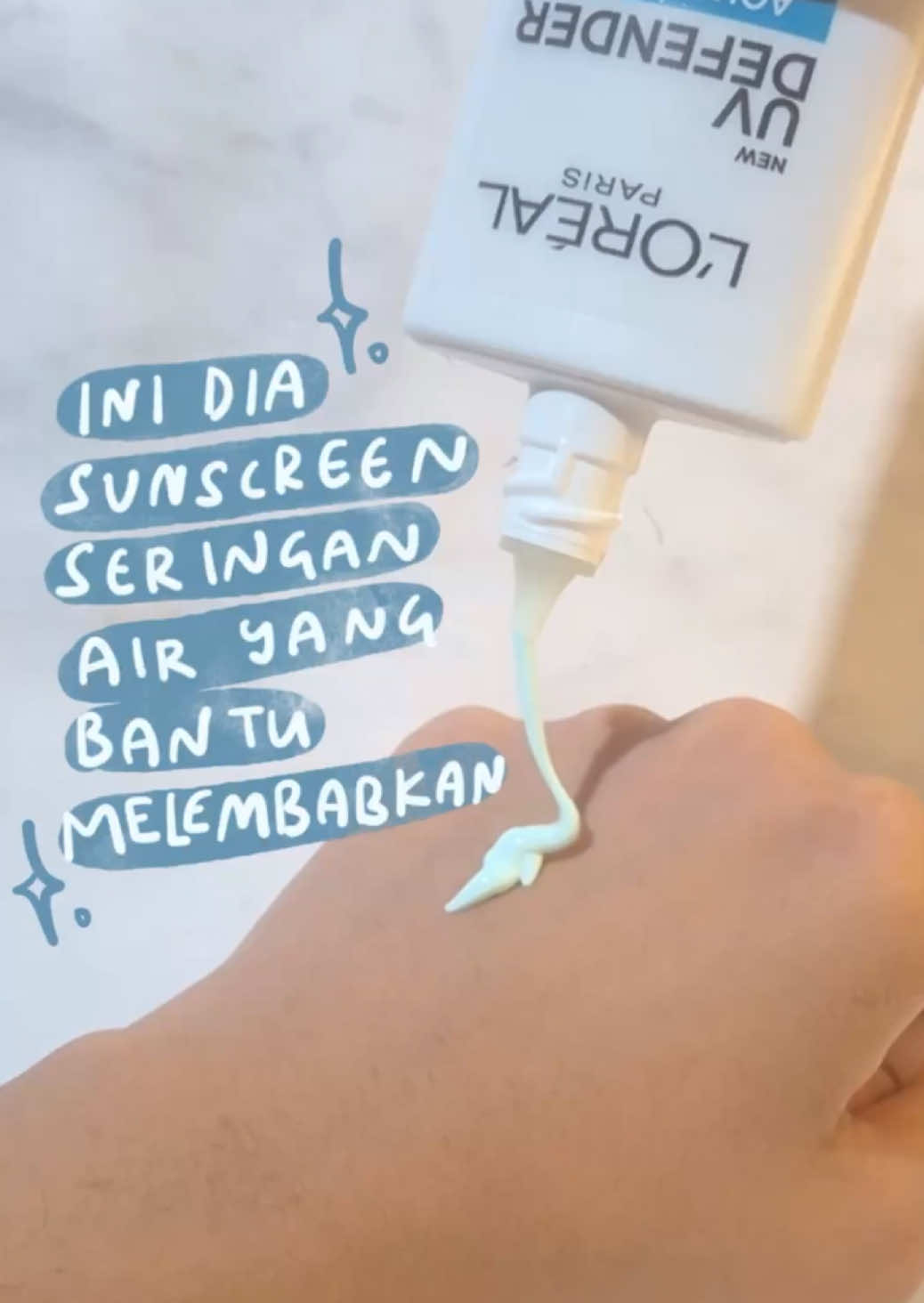 Sunscreen terbaru dari L’oreal yang seringan air dan bantu melembabkan juga, ini dia L’oreal UV Defender Aquafusion Daily Water Gel Sunscreen yang rekomen banget buat kalian coba soalnya ada sensasi segarnya. #3SECONDSSPF #UVDAQUAFUSHION #worthitsociety #SuncreenLoreal #Suncreen #Skincare #lorealuvdefenderaquafushion #sunscreenlorealaquafusion