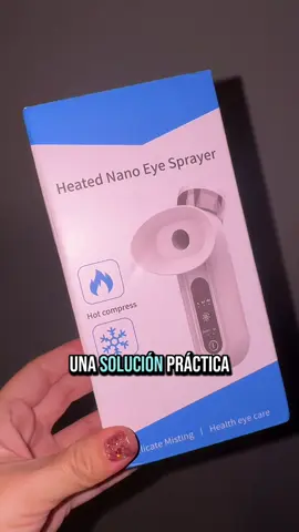 Dale un descanso a tu mirada con este vaporizador ocular portátil.  Ideal para usar en casa, oficina o donde estés. ¡Llévalo contigo a todas partes! ✨#TikTokShopMX #shoptoker #tiktokshopregresoaclases #saludocular #nanovaporizador 