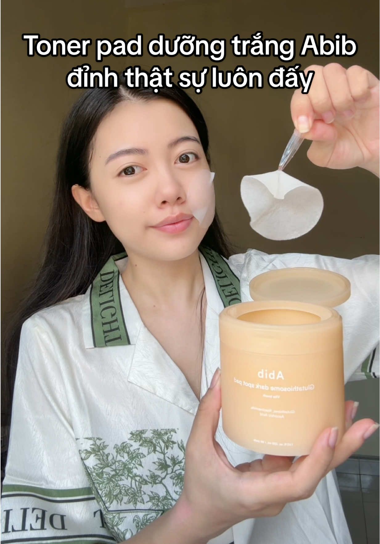 Toner pad nhà Abib rất gì và này nọ luôn í😘@Abib Vietnam #fyp #tips #skincare #tonerpad #abib #abibvn #reviewlamdep 