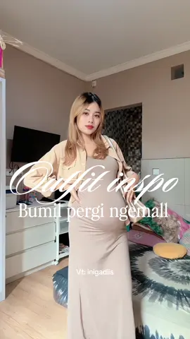 Outfit inspo bumil yg mau pergi ngemall tapi dengan style santai palinh enak emang pakai dress gini sih gak ribet dan nyaman #dressbumil #bumil #dressbigsize #dressinspo #dresssimpel 