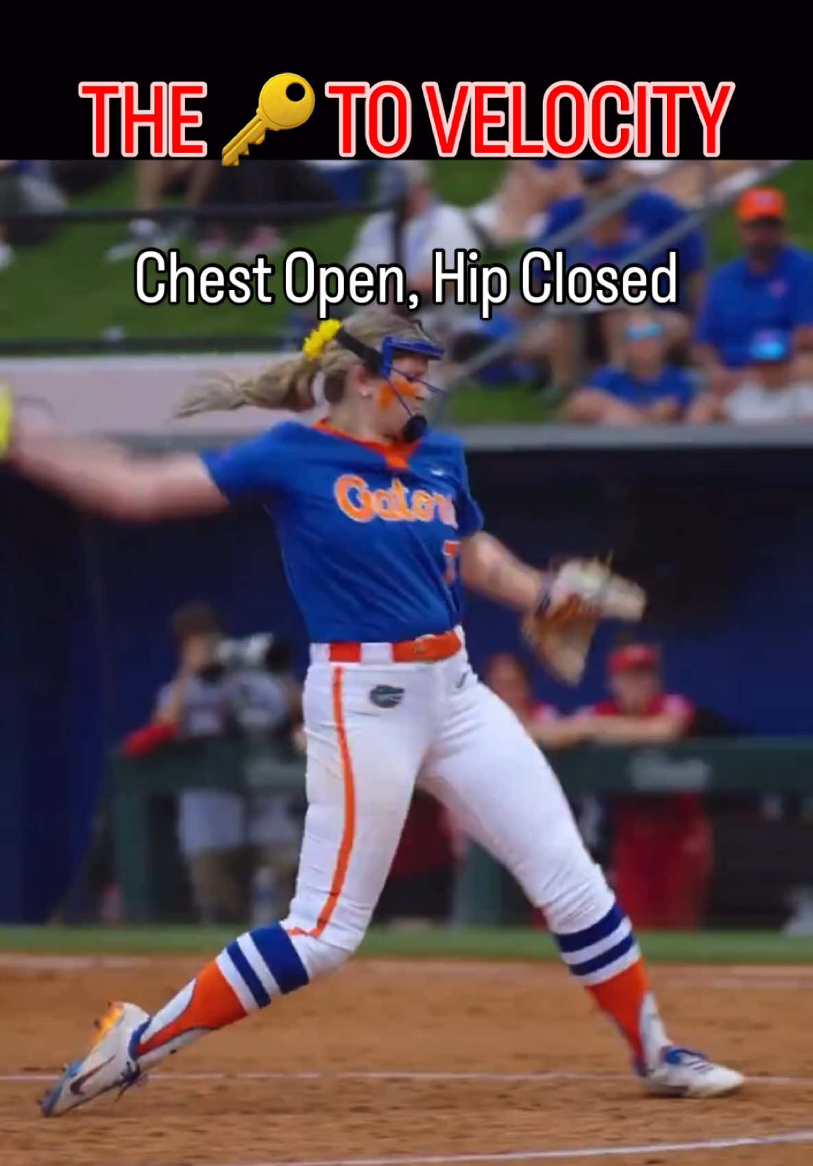 Just the easiest way to pitch absolute gas…separate your shoulders from your hips. Take as old as time, proven in hitting, in throwing, in multiple other sports like golf and football. Follow the science, observe the greats and copy! Find your level of separation and increase it to its max! #softball #pitcher #softballgirls 