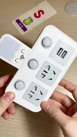 Ổ chia điện không dây có chân cắm usb,có đèn#megausoc02 