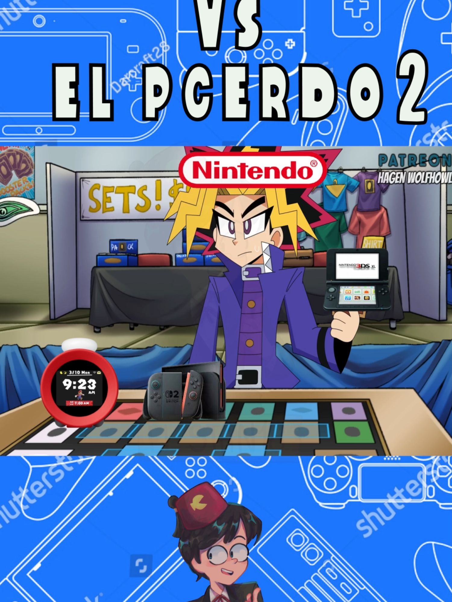 El PCERDO VS NINTENDO Parte 2 (Creador Original Hagen Wolf) . . . #videoojuegos #viralditiktok #videojuegos #nintendo #nintendods #viralvideos #nintendoswitch #playstation #ps4 #ps5 #sony #ps5console #callofduty #playstation5 #videoviral #parody #xbox #Nintendo #halo