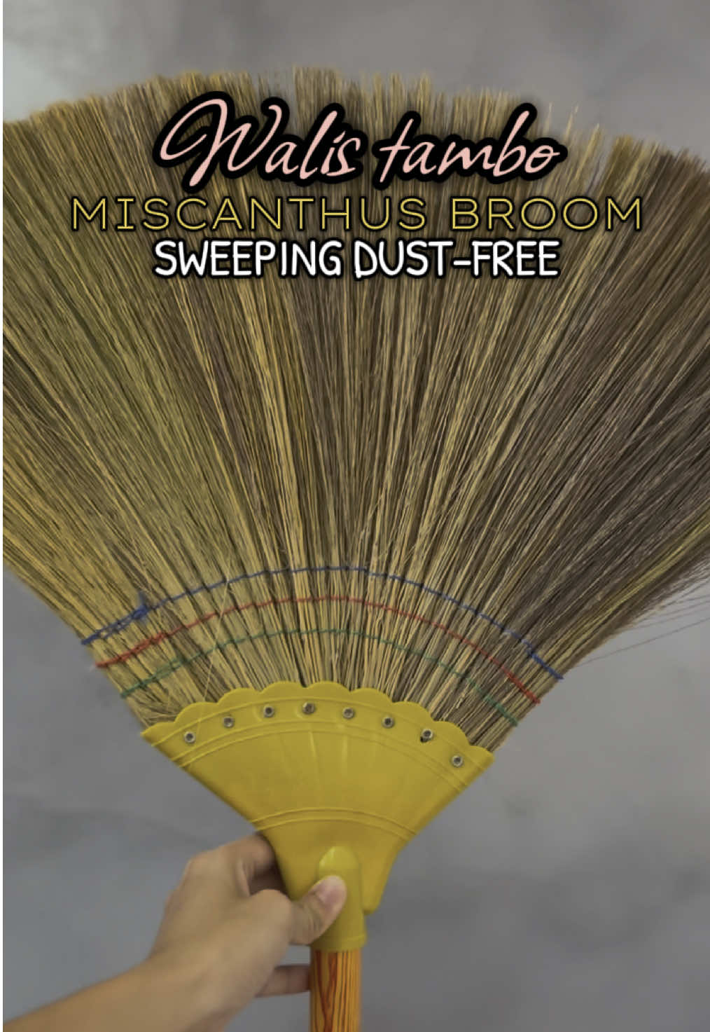 Walis tambo soft and strong broom | GRAB YOURS NOW 🤍 #walistambo #walis #broom #miscanthusbroom #pangwalis #fyp #cleaning 