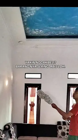 kalau barang nya ada mending di checkout karena sering abis,pembersih debu di dinding,langit2 rumah bisa di panjangin hingga dua meter lebih. #promomakangajian #pembersihdeburumah 