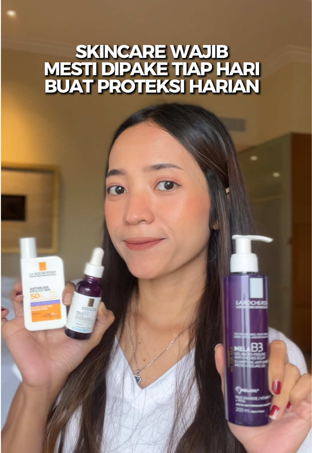 Full protect & correct sunscreen from @La Roche-Posay Indonesia  #LAROCHEPOSAYID #SKINLIFECHANGER #MELAB3 #ANTIFLEKHITAM #BYEBYEFLEKHITAM 