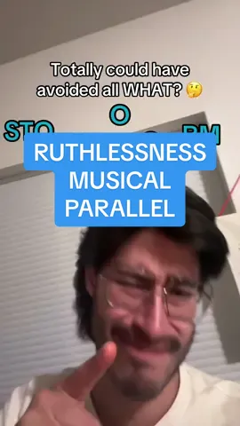This is for anyone out there who was wondering if the storm was “nature” or “divine”! 🧜‍♀️ #epicthemusical #ruthlessness #storm #poseidon #odysseus 