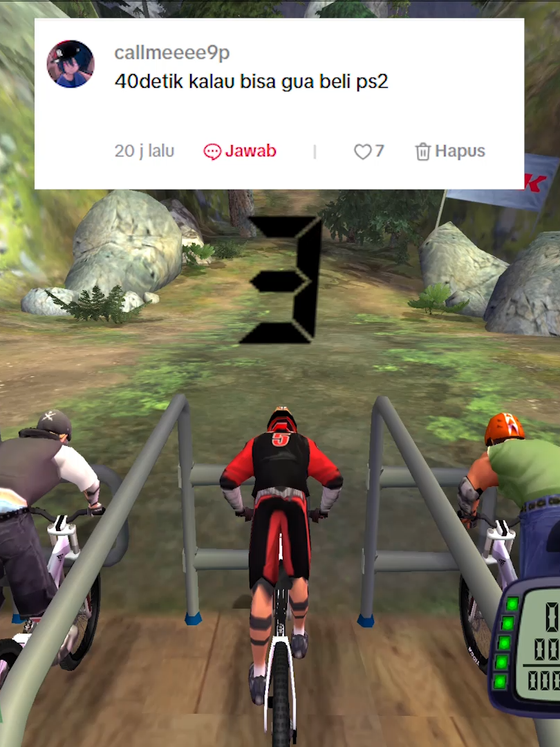 Wait 40 Second Naoki Idegawa Downhill Domination #fyp #gameps2 #downhilldomination #gamedownhill #downhillps2 #japan