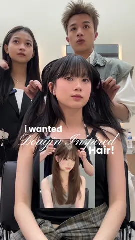 Langsung jadi xiaohongsu girlie! @ONE WORKS MOI love the results so much!   #hairstyle #extensions #haircut #douyin #xiaohongshu #haircut #hairsalon #hairtransformation 