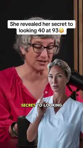 She revealed her secret to looking 40 at 93