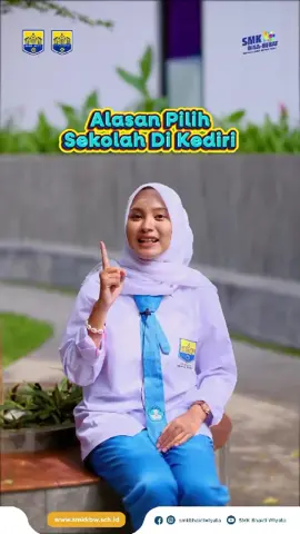 Kediri dikenal sebagai kota yang kental dengan nilai sejarah dan budaya, menciptakan lingkungan belajar yang kaya akan wawasan lokal dan nasional. Selain itu di Kediri ada sekolah kejuruan dengan fasilitas lengkap, beragam beasiswa dan pengajar yang berkompeten dimana lagi kalau bukan di SMK Kesehatan Bhakti Wiyata dan SMK TI Pelita Nusantara! Jadi yuk buruan daftar, jangan lupa ajak teman kalian juga! ======================== Follow us 💨 •Instagram : @smkbhaktiwiyata •YouTube : SMK Bhakti Wiyata •Facebook : @smkbhakta •Tik Tok : @smkbhakta ======================= #smkkesehatanbhaktiwiyata #smkkbhakta #smkkesehatan #smk #smkkediri  