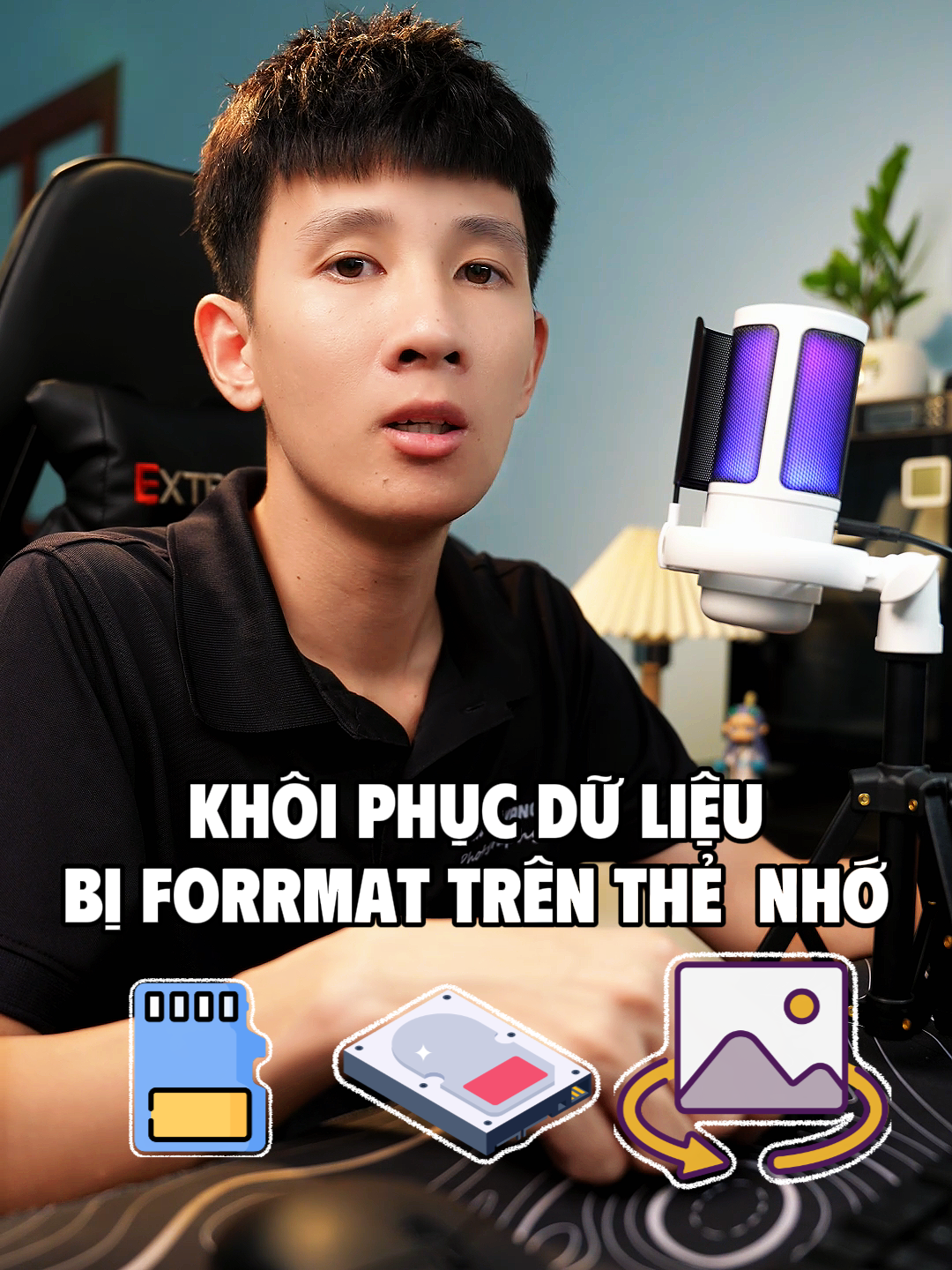 Khôi phục dữ liệu đã xoá chỉ với 1 phần mềm! 🔥 #khoiphucdulieu #thuthuatmaytinh #khoiphuc #filebixoa #congnghe #meohay #maytinh #itips #pc #tungmuvang