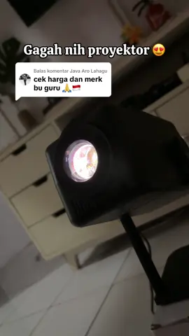 Membalas @Java Aro Lahagu harga sesuai dengan kualitas ga si kak #promomakangajian #proyektorportable #miniproyektor #modofo 