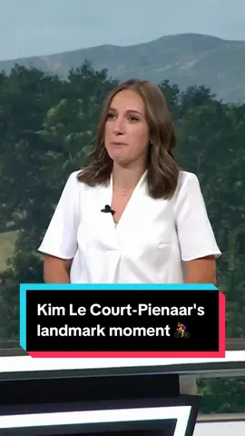 History made 💛 The Breakaway team break down Kim Le Court-Pienaar's landmark moment in cycling 🚴‍♀️👏 #TDFF2025 #tourdefrancefemmes #Cycling 
