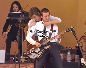 those two DEFINITELY straight guys in your class ahh duo | #fyp #alexturner #mileskane #thelastshadowpuppets 