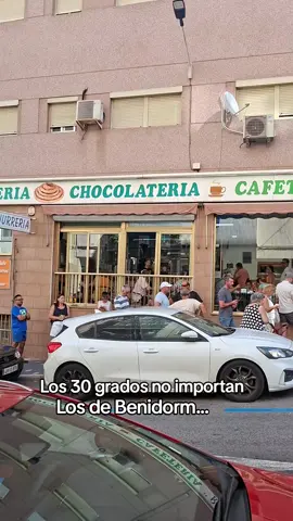 Así de buena mañana #churros #benidorm #rafael 
