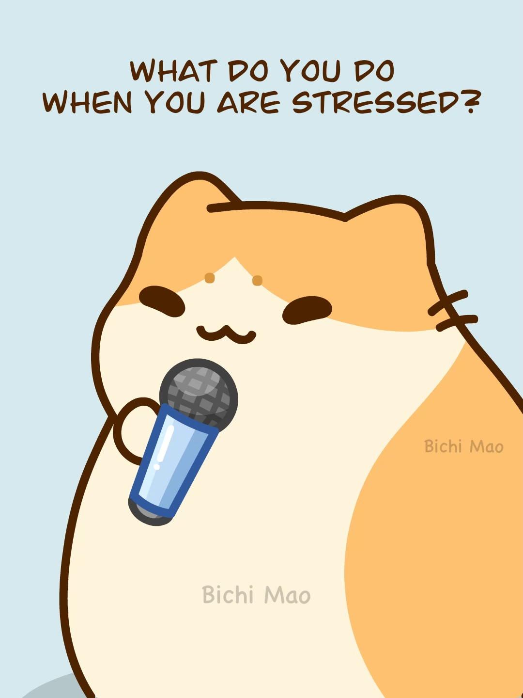 Balance is important.  Audio credits to: reporting_with_sampada #cuteanimation #BichiMao #fyp #positivevibes