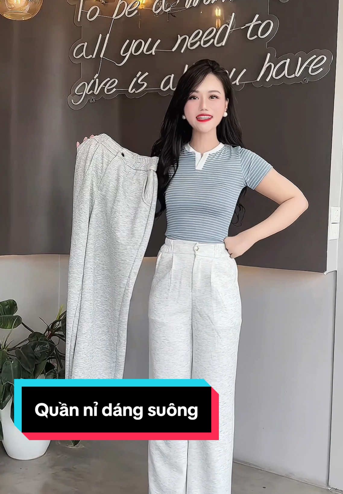 Em quần nỉ dáng suông cực xinh #quanni #quandai #quannu #quansuong #fashion #xuhuong #trending #viral #hienhoidieu #myoutfit #fypシ #thoitrang #phoidoxinh 