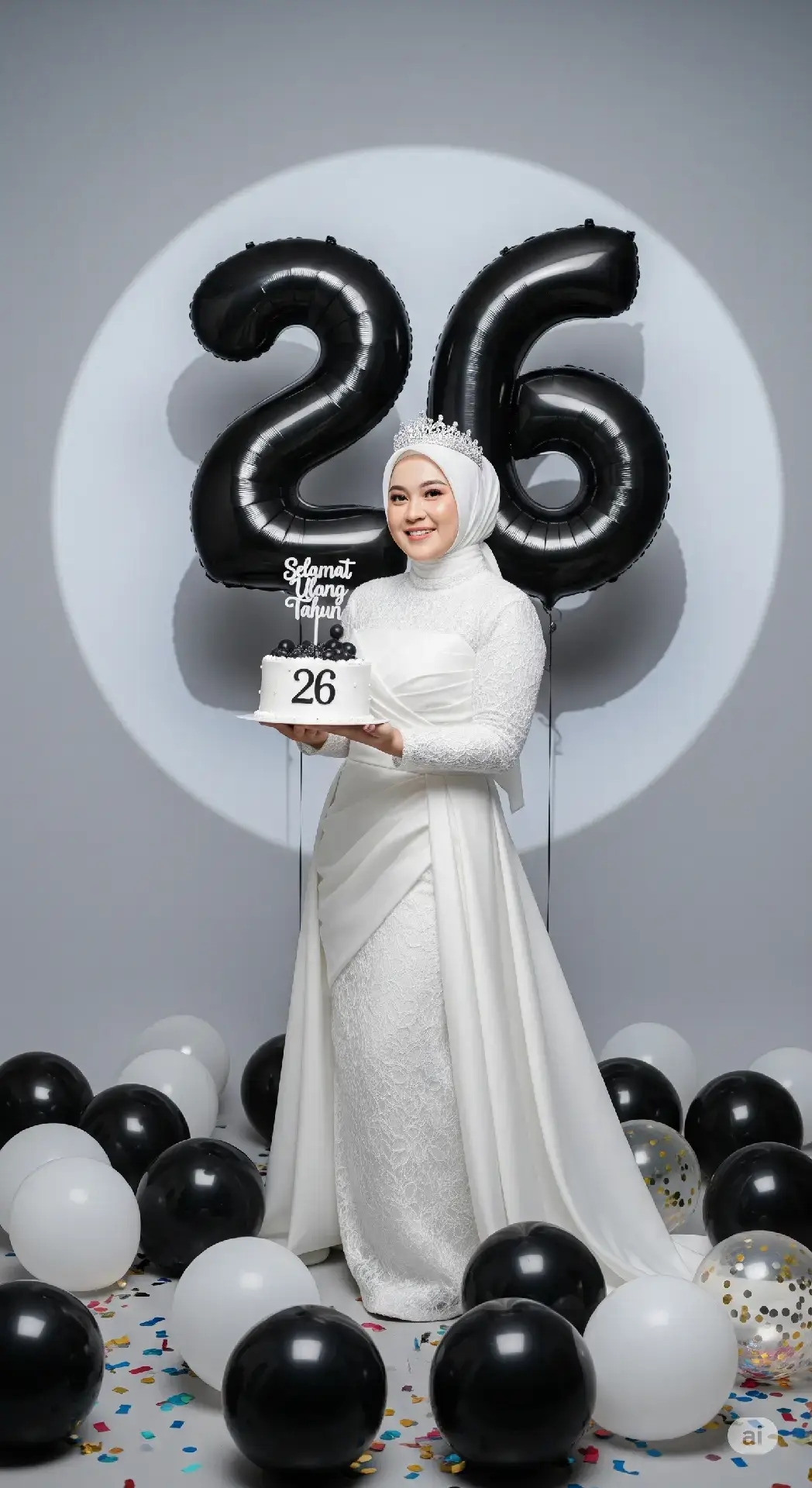 #ai #fypage #trending #promptfotoulangtahun #viral 
