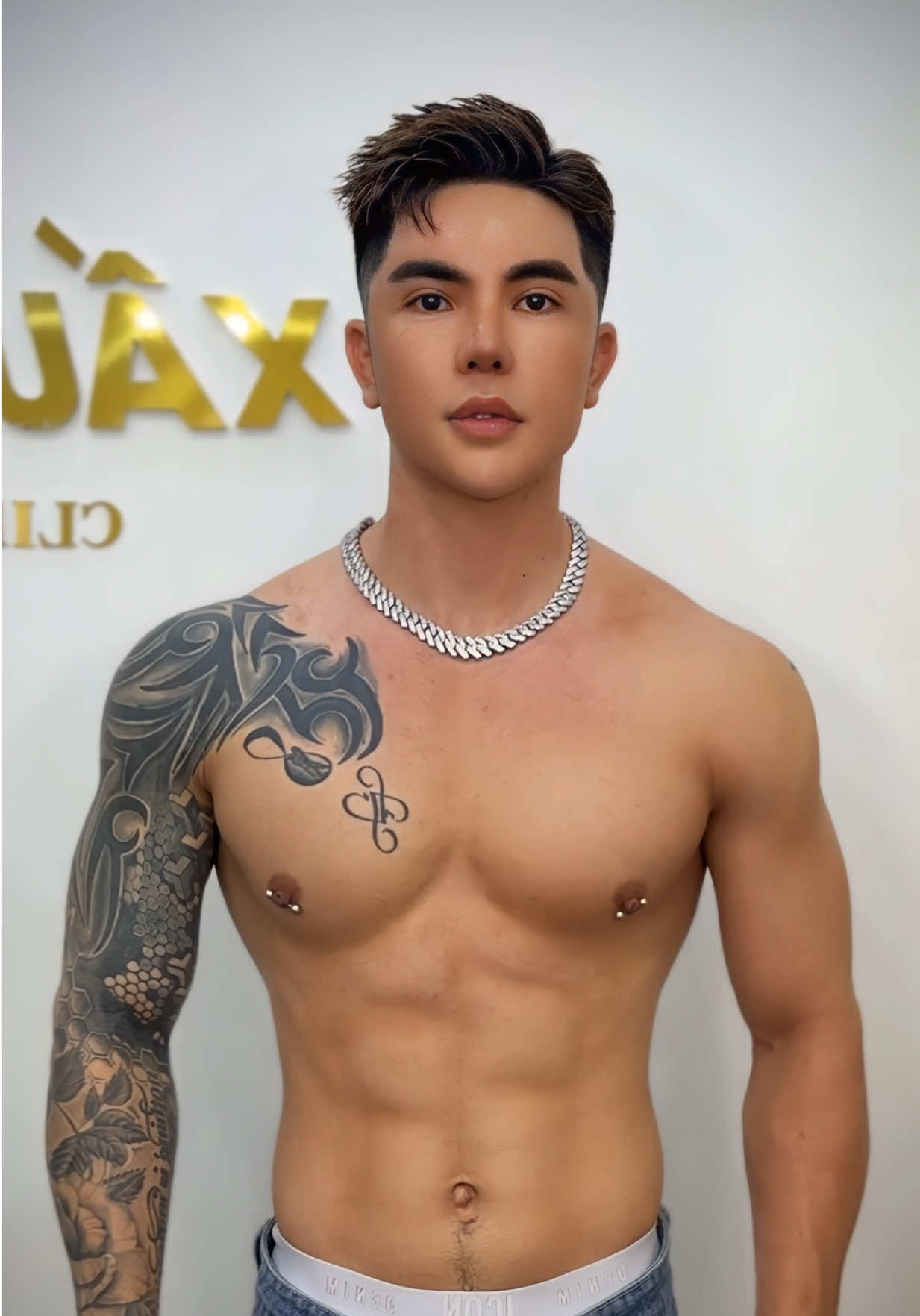Búp bê này, bạn có muốn dùng thử? 😎😎😎 #babie #boy #xuhuong #bienhinh #trending 