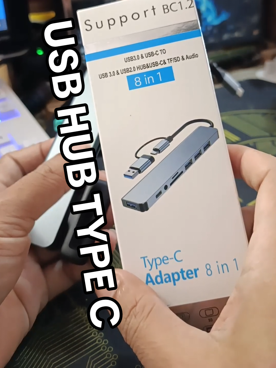 Membalas @zulkifliqudus241069  Converter Adapter USB hub type c to USB #terminalusb #usbhub #usbtotypec  #converterusb #adapterusb 