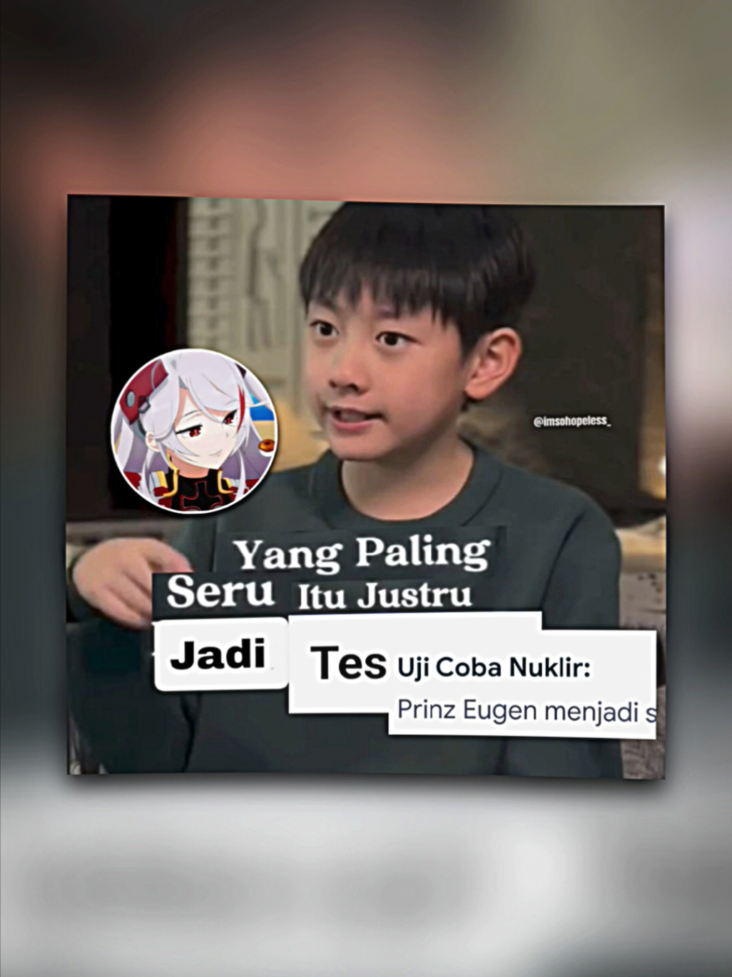 Disitulah letak asiknya YGY 🤭🤭 Kapal penjelajah berat Jerman Prinz Eugen, yang sebelumnya dikenal sebagai KMS Prinz Eugen, adalah kapal perang Jerman yang bertugas selama Perang Dunia II. Setelah perang berakhir, kapal ini diserahkan kepada Amerika Serikat sebagai bagian dari reparasi perang. Amerika Serikat kemudian mengambil alih kapal ini dan memberinya nama baru USS Prinz Eugen (IX-300). Nama 
