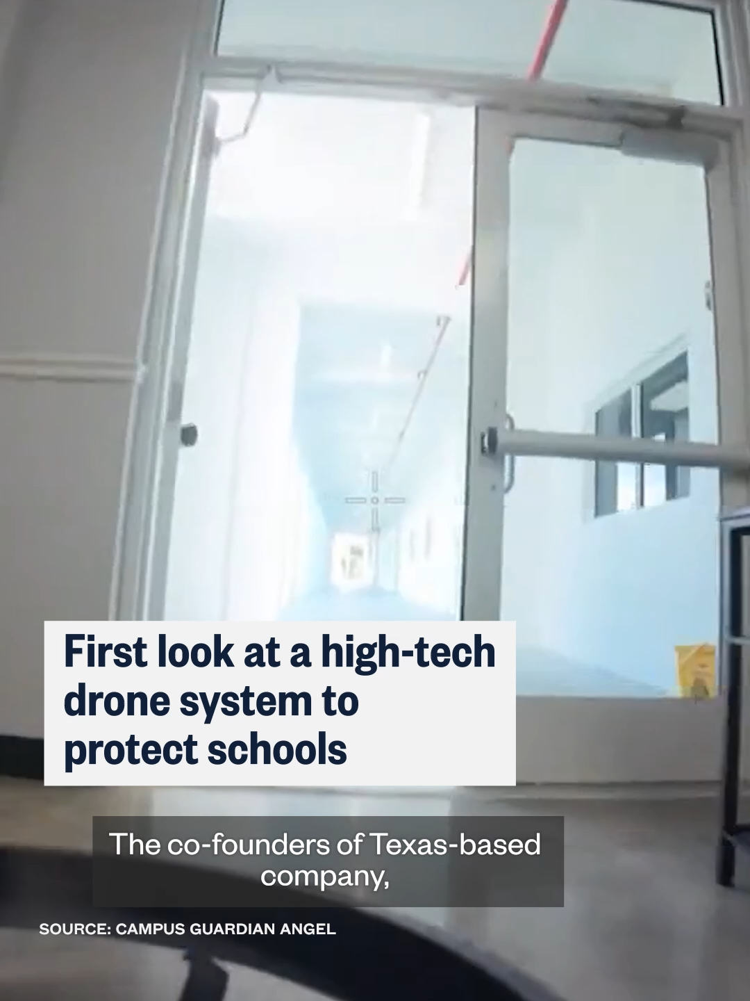 Before most kids go back to school, one #Texas-based company, called “Campus Guardian Angel,” is providing schools with demos of a new high-tech drone system it says can help save lives in school shootings.