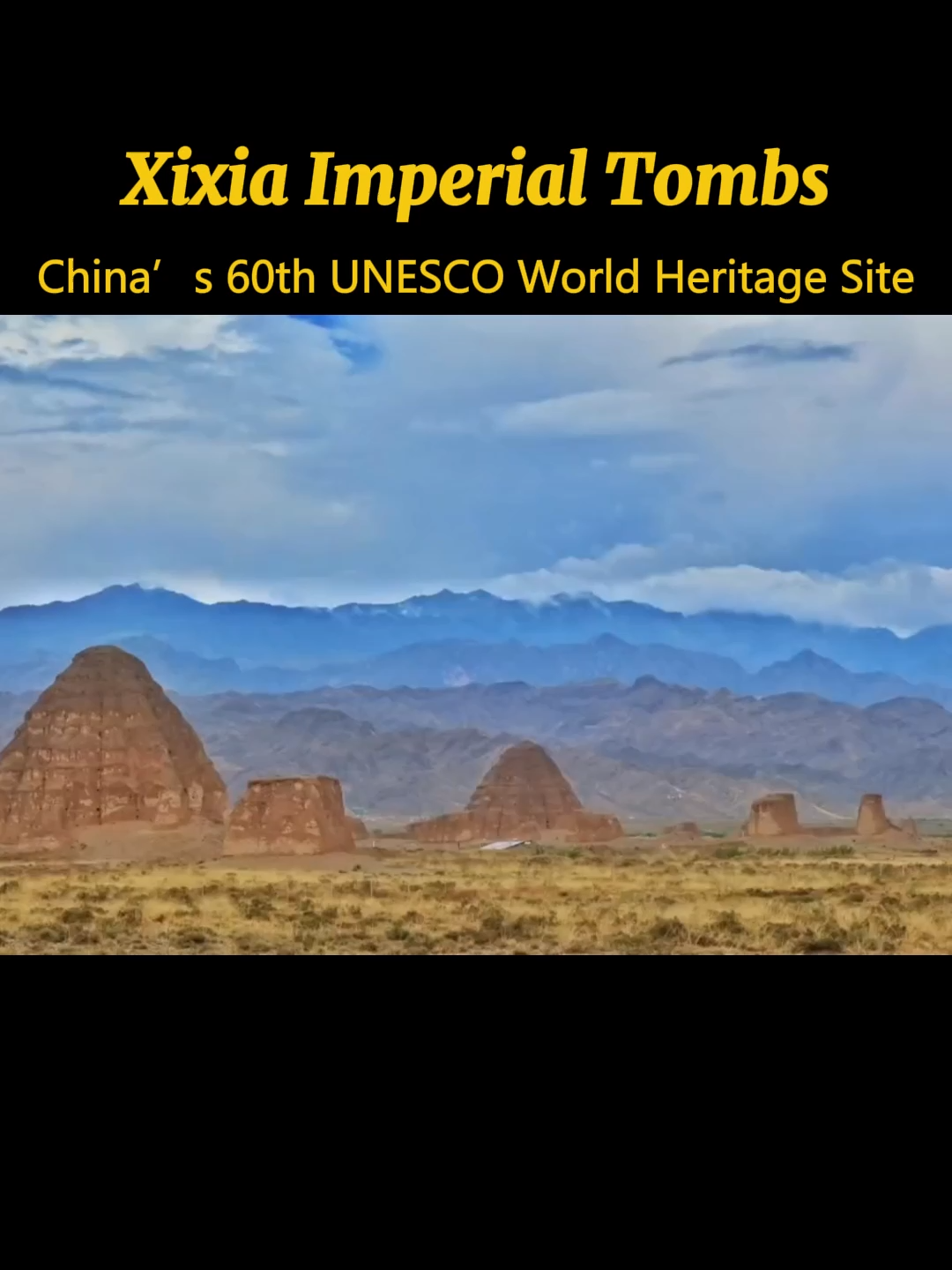 Palju õnne! Xixia dünastia keiserlikud hauakambrid kanti UNESCO maailmapärandi nimistusse ja sellest sai 60. nimistus olev Hiina kultuuriobjekt. Discover ancient Xixia imperial tombs, now a UNESCO World Heritage site, explored by US students reflecting on history and peace.   #CulturalHeritage #WorldHeritage #China #Hiina #ChinaTravel #culture #kultuur #2025