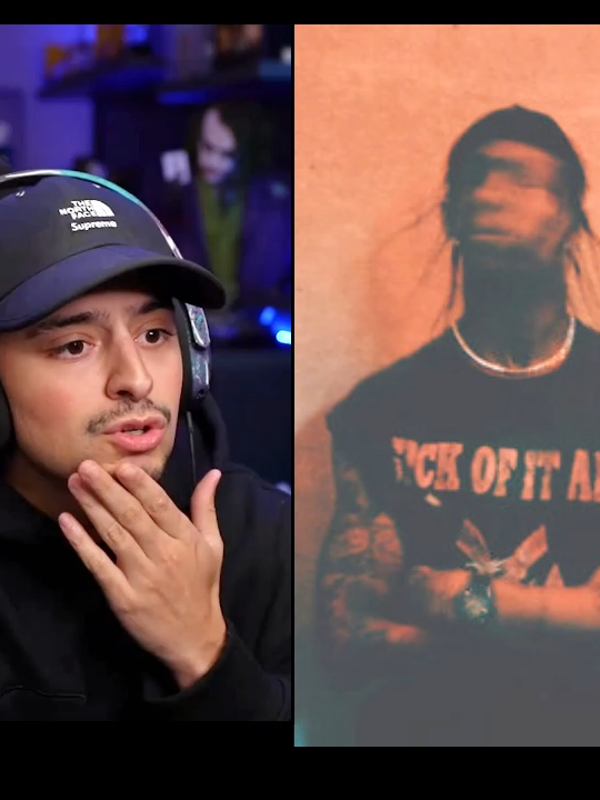 O Travis Scott quebrou tudo kkkk  #loud_coringa #loudcoringa #viral