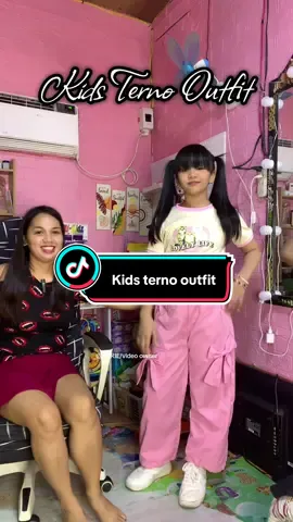 Gandang pang porma ng mga kids #kidsterno #kidsternooutfit #ternoforkids #kidsootd 