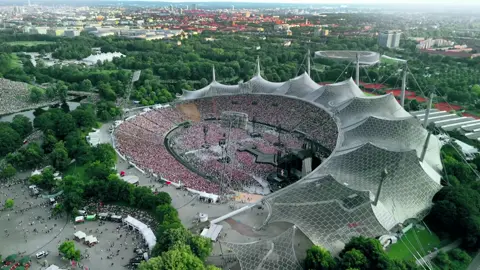 One year ago today, 80,000 people watched your show in the stadium, and more than 50,000 people enjoyed your music outside the stadium. During those two days, the entire hill in Munich was filled with Swifties. More than 100,000 people enjoyed this feast together. You also felt the enthusiasm and warmth of everyone inside and outside the stadium. It is a cruel summer with you. It is almost a year away from my “the Eras Tour”. @Taylor Swift @Taylor Nation  Photographed by TaylorSwiftColl #taylor #taylorsversion #taylornation #taylorswiftedit #taylorswifttok #taylorswifterastour #TSTheErasTour #tstheerastourfilm #theerastour #theerastourtaylorswift #taylorswiftchallenge #taylorswiftsongs #swifties #swiftietiktok #swiftie4ever #swiftietok #swift #swifttok #fearless #speaknow #red #1989 #reputation #lover #folklore #evermore #midnights #ttpd #fyp #edit #memories #moment #grammy #grammys #musician #musiciansoftiktok #musicians #musicindustry #musicislife #foruyou #taylorswiftedits #taylorswifttour #taylorswiftlive #anniversary 