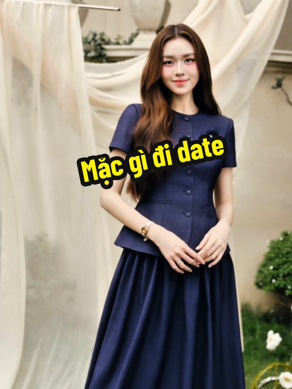 Khi nàng công sở đi date mặc gì🤗 #damthietke #caile #fashiontiktok #nangoilendo 
