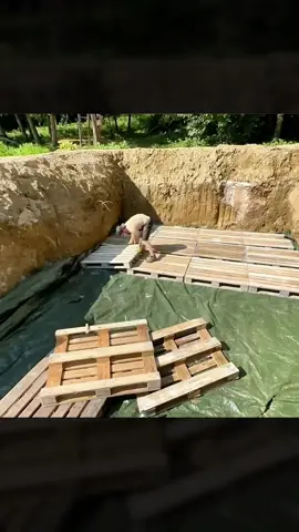 Part 2 - I Build a Subway In My Garden #build #building #construction #constructionworker #buildhouse #buildcamper #buildasubway #workhome 