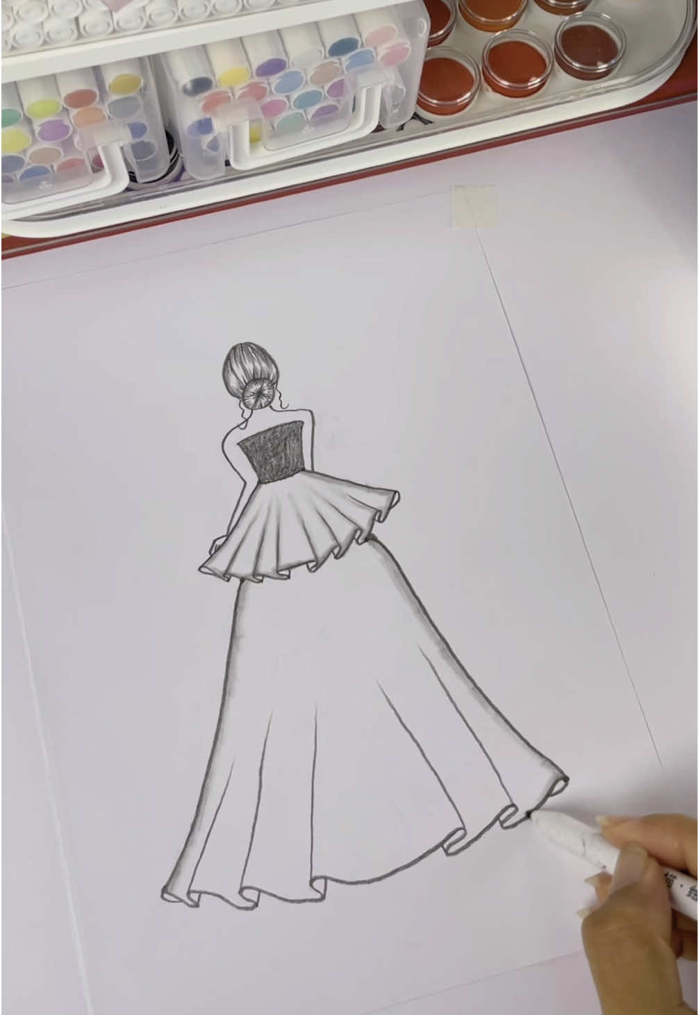 #bbluckin #easydrawing #girldrawing #art #viraltiktok 