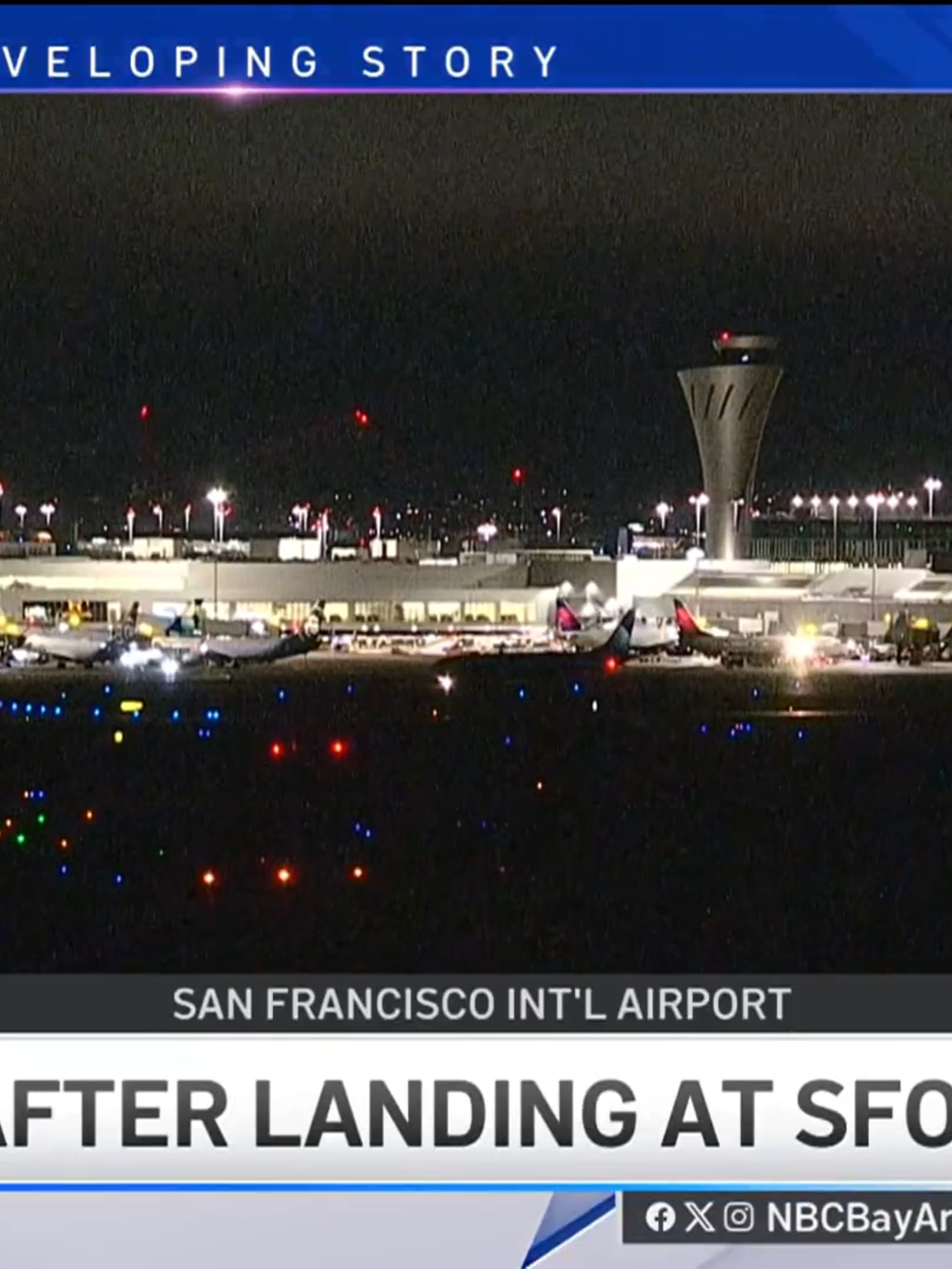 Passengers on board a Delta flight on Saturday from Minneapolis to San Francisco International Airport reported that a co-pilot was put in handcuffs by law enforcement minutes after the commercial flight landed. #bayarea #sanfrancisco #delta #sfo