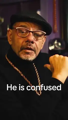 He is confused. He’s under pressure.