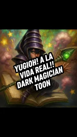 Dark Magician! Yugioh a la vida real!! #yugioh #yugiohtiktok #generatedimage #darkmagician #magooscuro #ai #infinitycards 