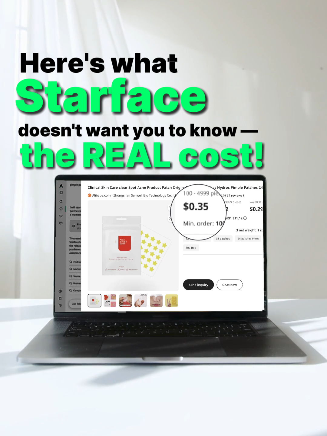 $90M from a Pimple Patch?💵💵💵 Accio tells you the genius business behind.👀 #starfacepimplepatches #accioai #smartsourcing #aisourcing #aitools #fyp