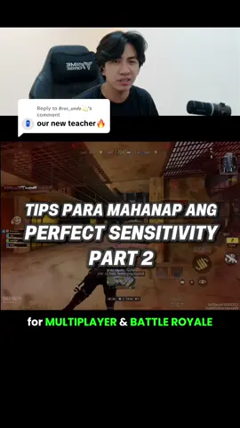 Replying to @𝘽𝙧𝙤𝙨_𝙪𝙣𝙙𝙤💫 Tips para mahanap ang PERFECT SENSITIVITY - Part 2 #codmph #codmphilippines #codmobileph #codmobilephilipines #nardski #nardskigaming 