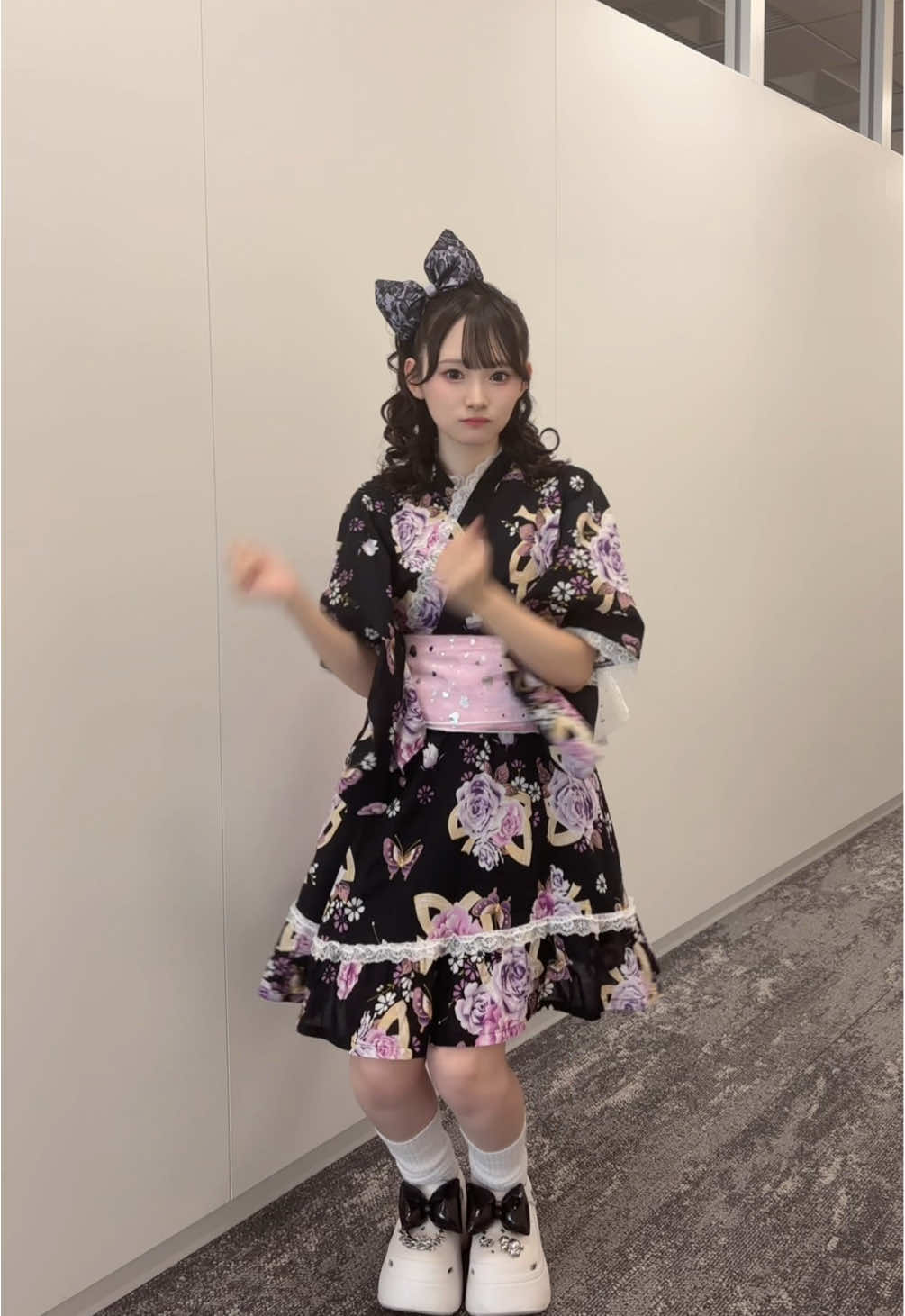 浴衣で体幹チャレンジ･*.ﾟ☆ #イコラブ さん #超特急逃走中  #ニアジョイ #山野愛月