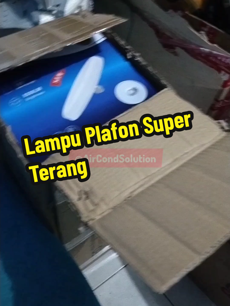 Lampu plafon cahaya putih 50Watt #lampu #lampuplafon #lampulangitlangit #led #lampuled #superterang #cahayaterang 