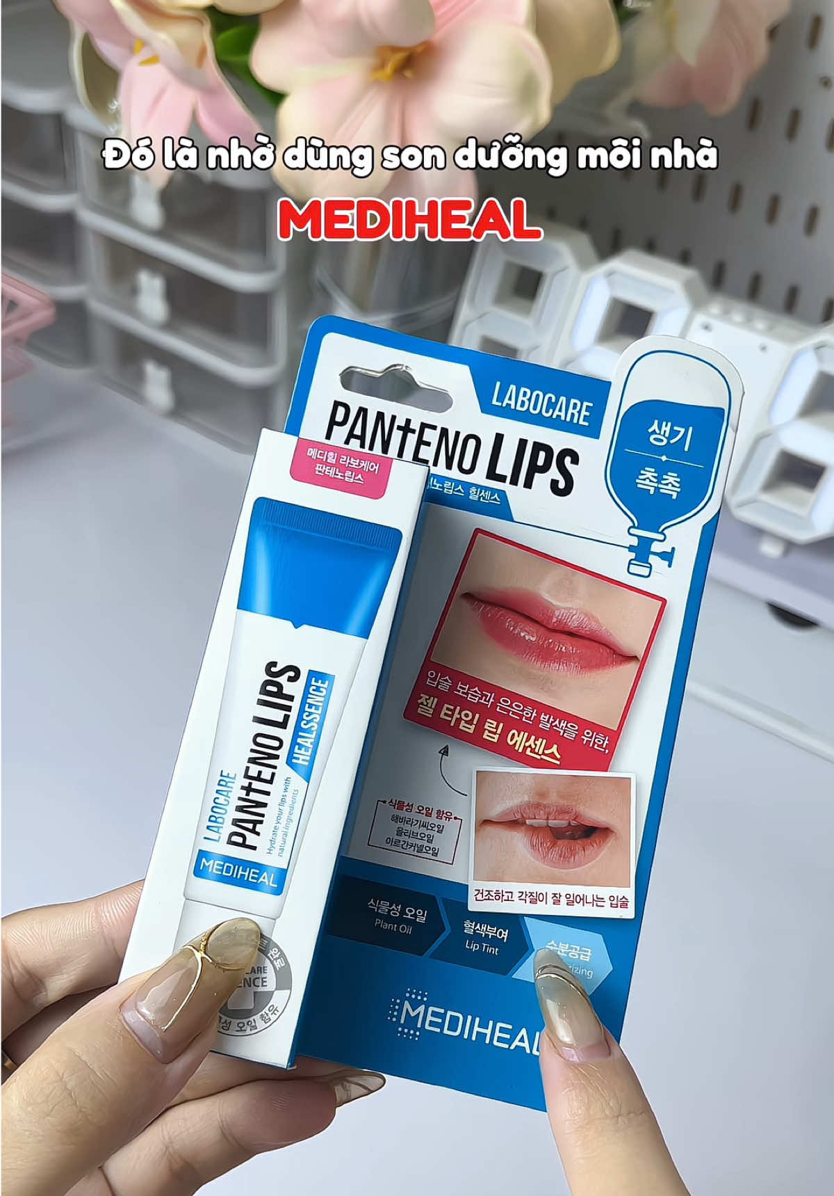 Bà nào bị thâm môi, môi khô, nứt nẻ sài thử em dưỡng môi của nhà Mediheal nhaaa #sonduong #sonduongmoi #mediheal #unboxing #review #xuhuong #yenthichriviu 