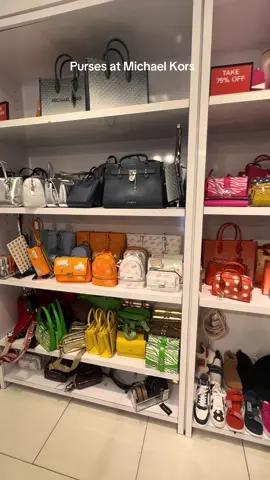 The MK outlet had so many good finds!! 🤍👜 #pursetok #pursecollection #purses #michaelkors #mk #shopping #shopwithme 