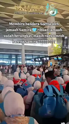 Full senyum umroh bersama Samira 😁 Selamat beribadah para Tetamu Allah 🙏🏻🥰 #samiratravel 