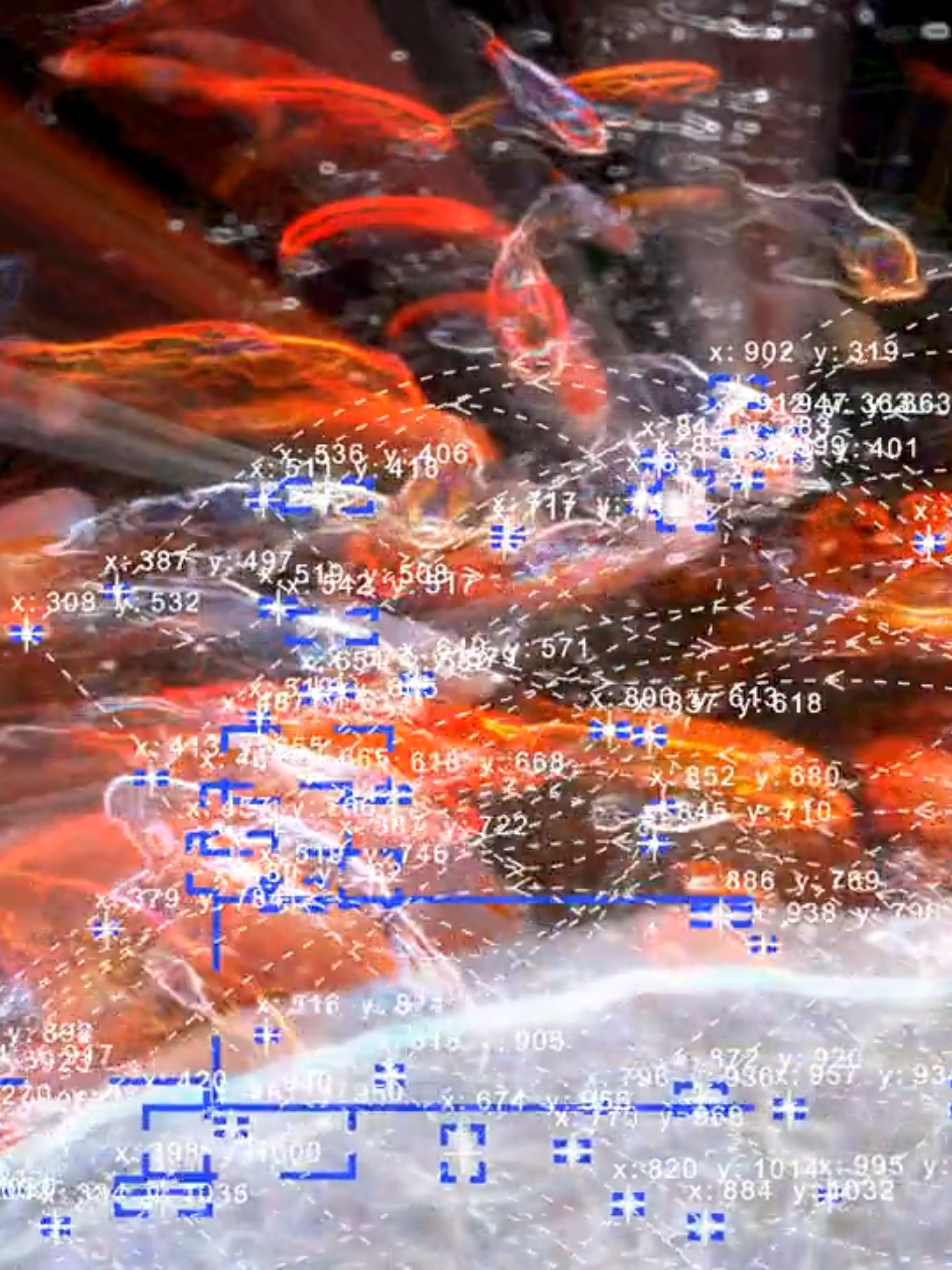 KOI FISH | Song - @wwhyawe koi fish_chapter310 | #abstract #3dart #psychadelic #ae #aftereffects #blender3d #abstractart #visuals #fyp #foryoupage #fypシ #botanica