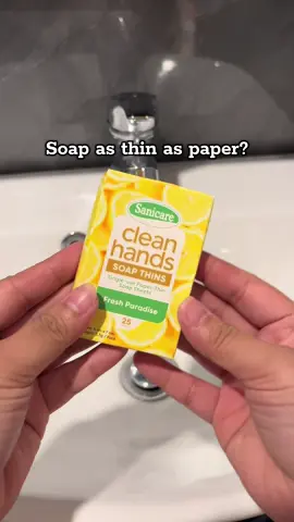 It’s the hygiene lifesaver I never knew I needed! Sanicare Clean Hands Paper Thin Soap is now a permanent resident in my bag. A must hand hand soap!! ✨🥰 #sanicarepapersoap #hygieneessentials #travelessentials #handsoap 